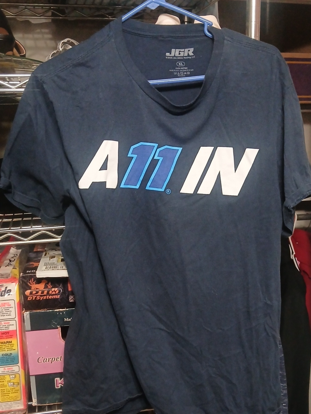 Denny Hamlin Xl "All In" Men's Short Sleeve Tshirt